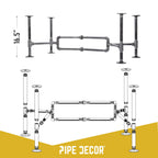Loop Coffee Table By PIPE DECOR