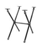 Criss Cross End Table By PIPE DECOR