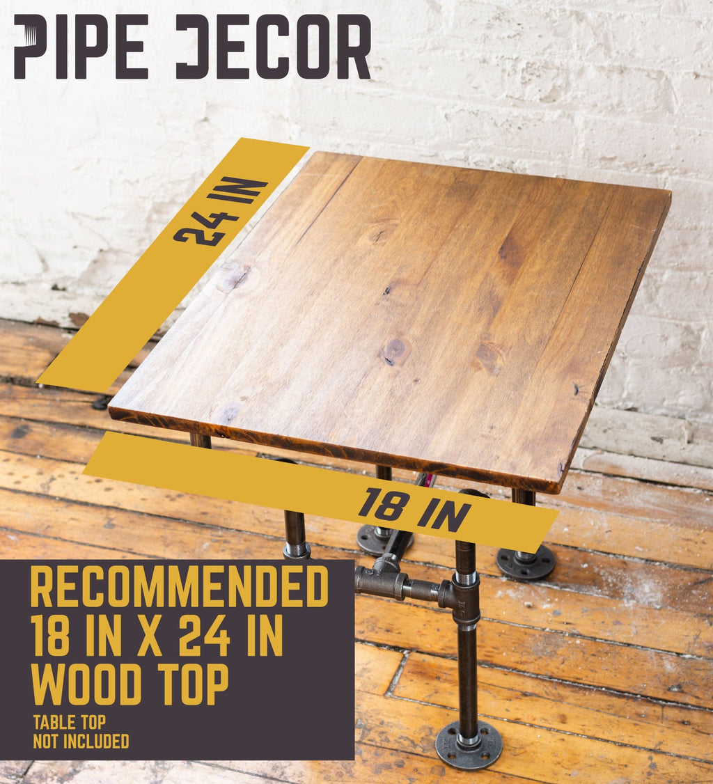 Underpass End Table By PIPE DECOR