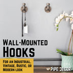 90 Degree Elbow Wall Hook Kit (2 Pack)