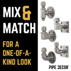 Tee-Shaped Wall Hook Kit (2 Pack)