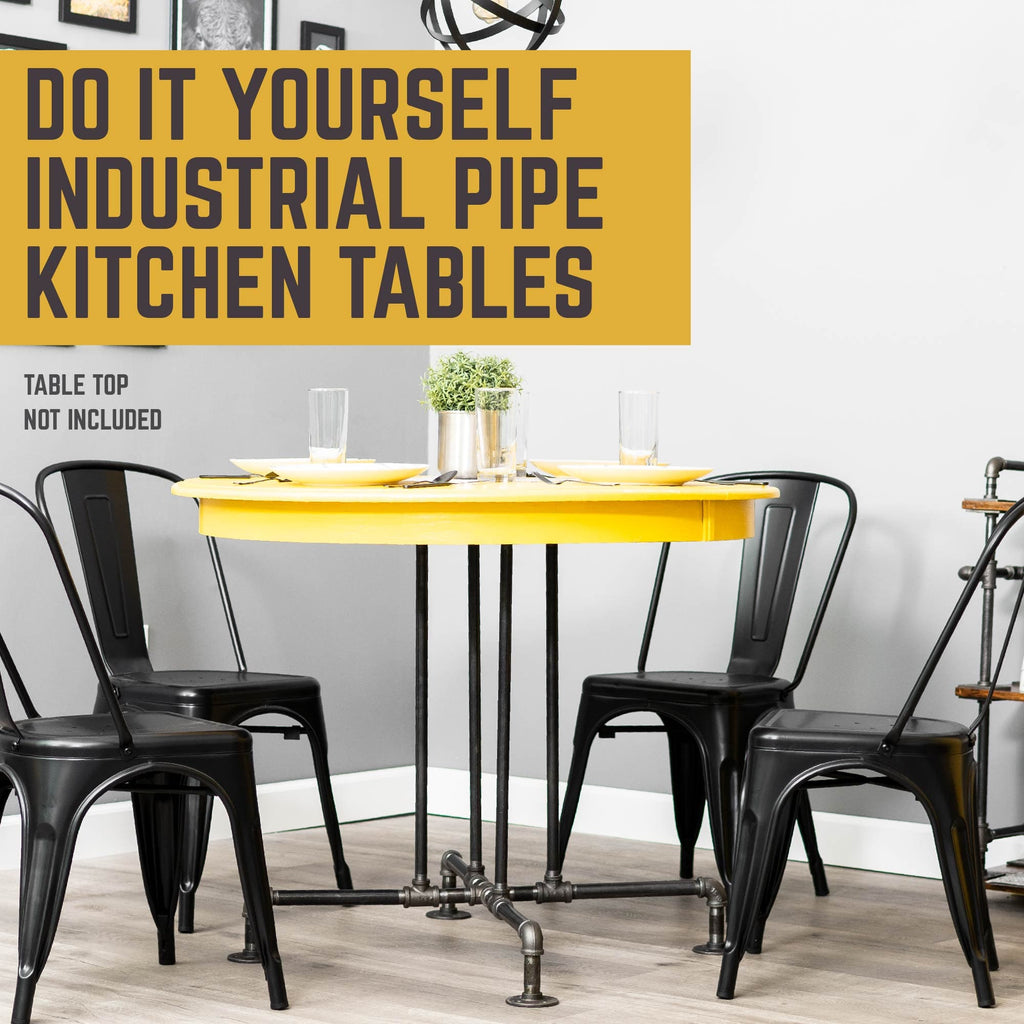 Blackjack Kitchen Table By PIPE DECOR
