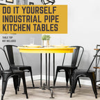 Blackjack Kitchen Table By PIPE DECOR
