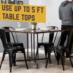 Blackjack Kitchen Table By PIPE DECOR