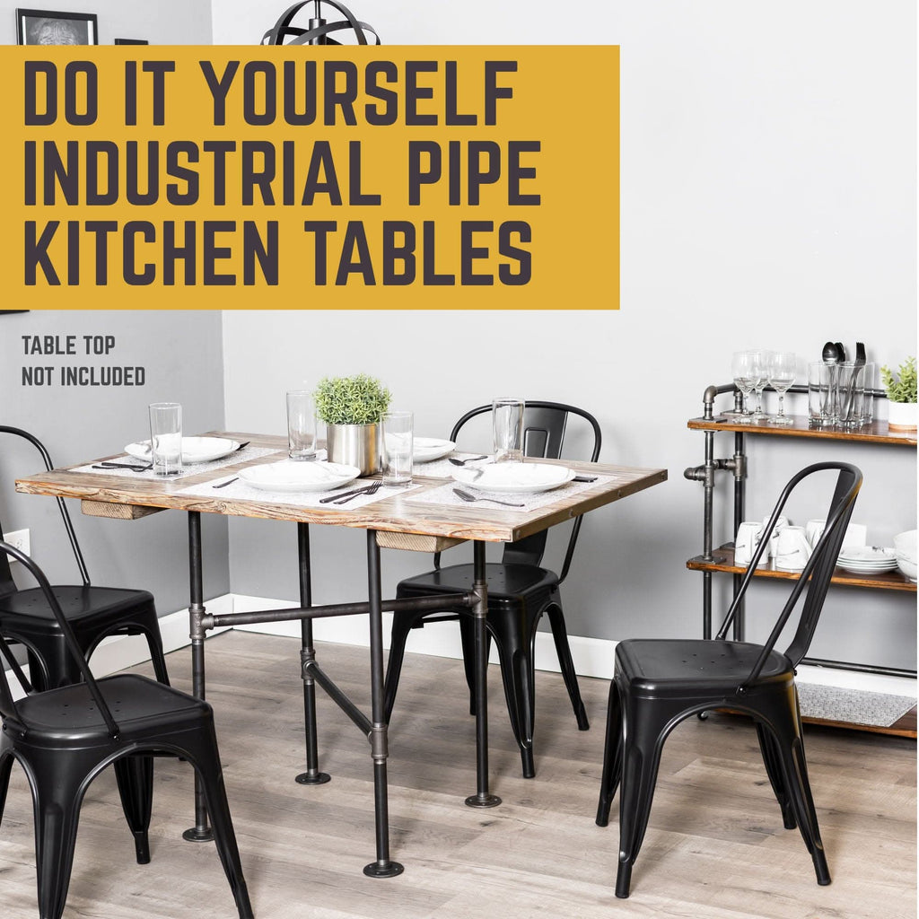 Solitaire Kitchen Table By PIPE DECOR
