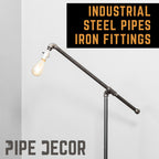 Telescope Floor Lamp By PIPE DECOR