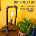 Convertible Table Lamp By PIPE DECOR