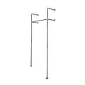 41 in. Wall Mounted Clothing Rack, Single