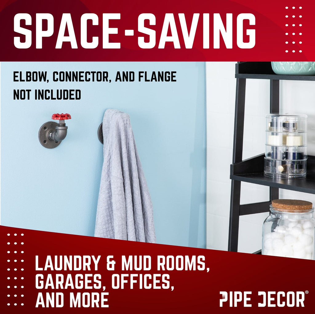 Red Industrial Spigot with Plug (2-Pack)