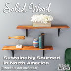 RESTORE Sunset Cedar 36 in. Wood Shelf (Wood Only)