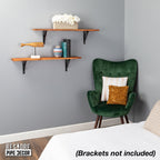 RESTORE Sunset Cedar 36 in. Wood Shelf (Wood Only)