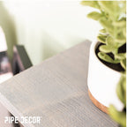 RESTORE Riverstone Grey 36 in. Wood Shelf (Wood Only)