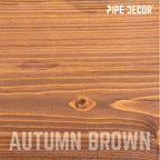 RESTORE Autumn Brown 24 in. Wood Shelf (Wood Only)