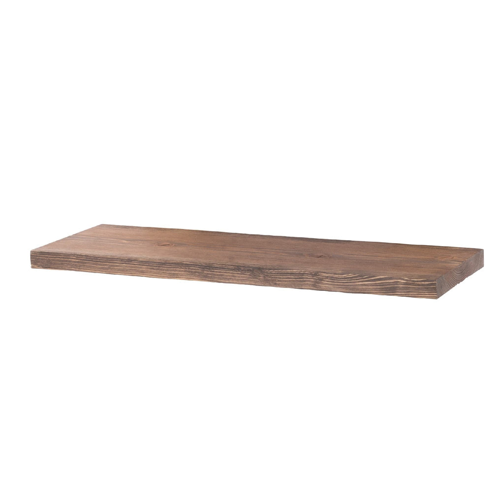 RESTORE Sunset Brown 24 in. Wood Shelf (Wood Only)