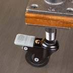 Swivel Caster Wheels for ¾" Pipe (4-Pack)