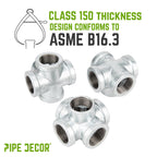 1/2 in. Galvanized 5-Way Fitting