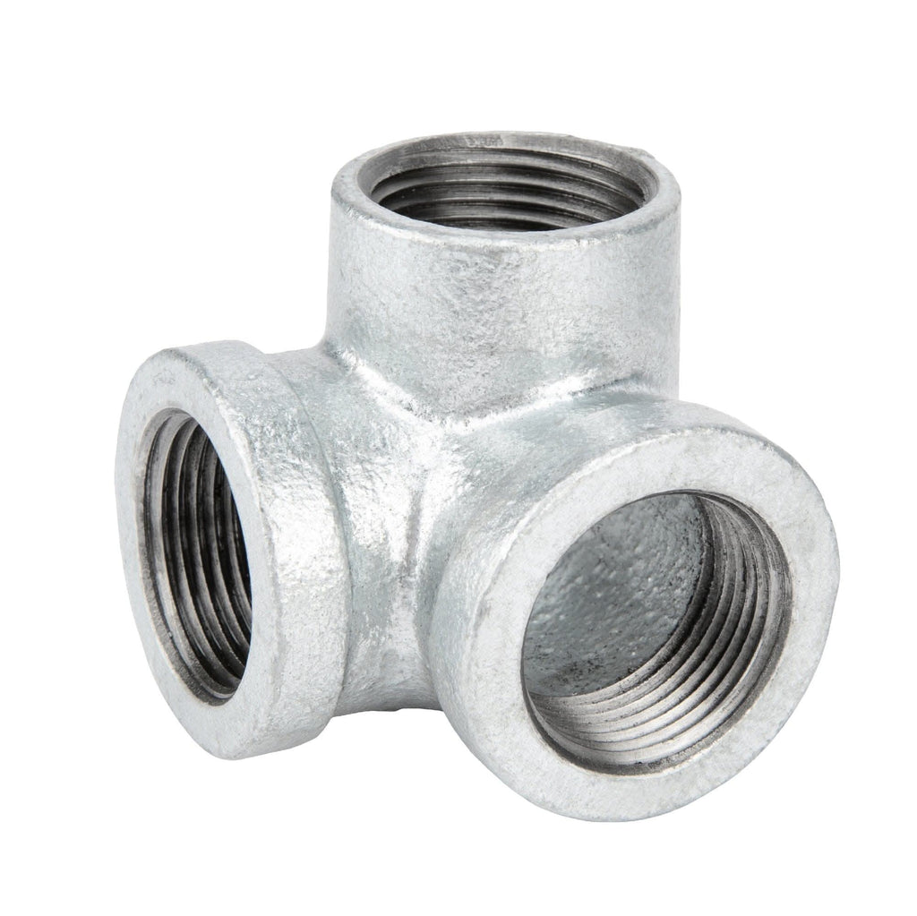 1 in. Galvanized Side Outlet Elbow