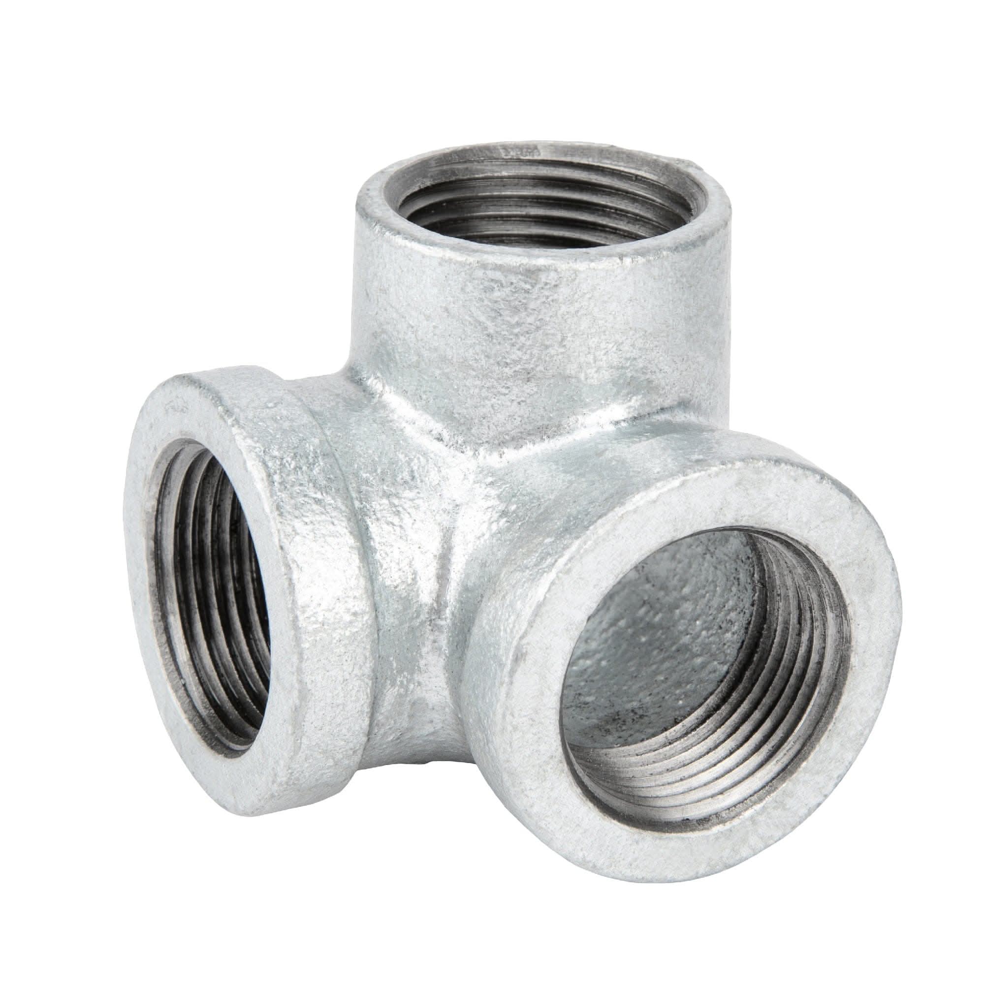 1 in. Galvanized Side Outlet Elbow