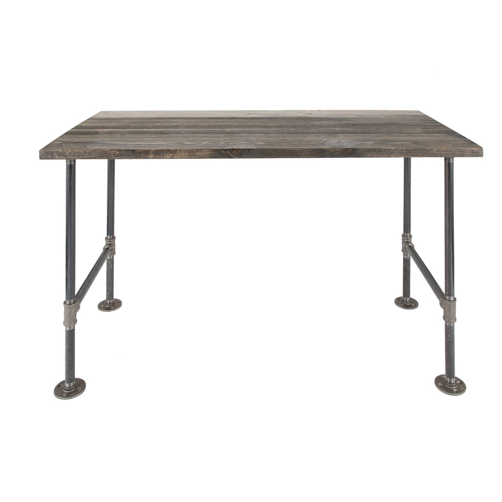 RESTORE Boulder Black Solid Wood Office Desk