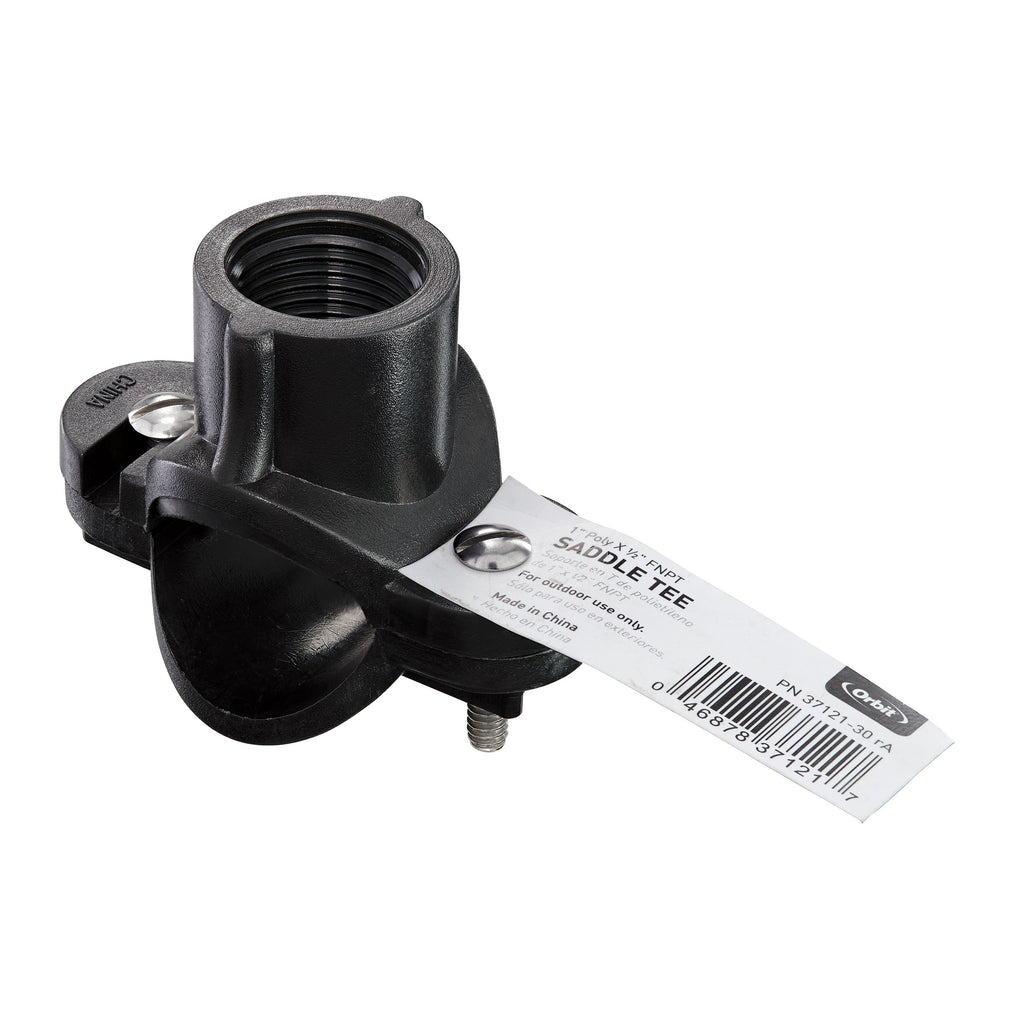 1" x 1/2" PVC Pipe Saddle Tee | 37121