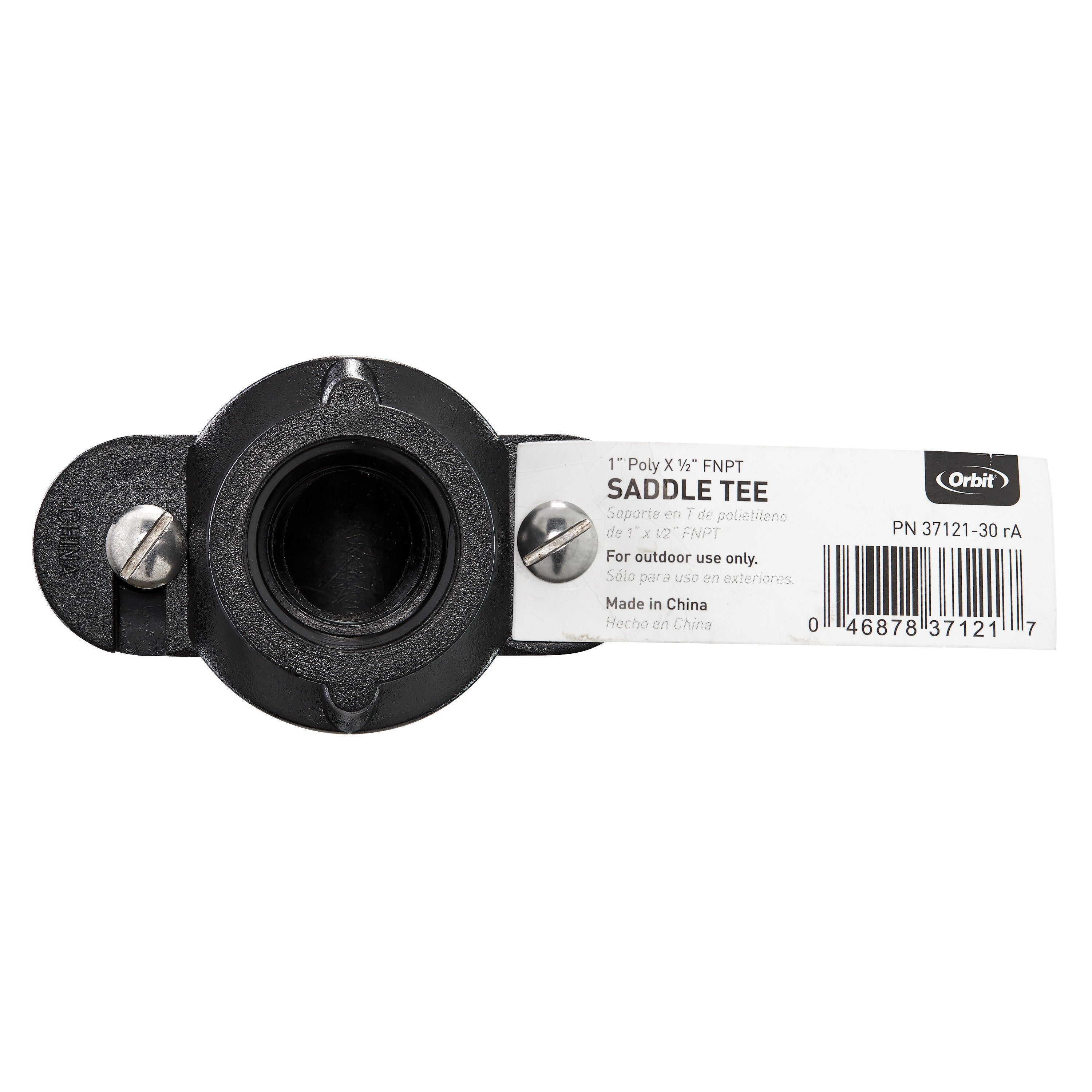 1" x 1/2" PVC Pipe Saddle Tee | 37121