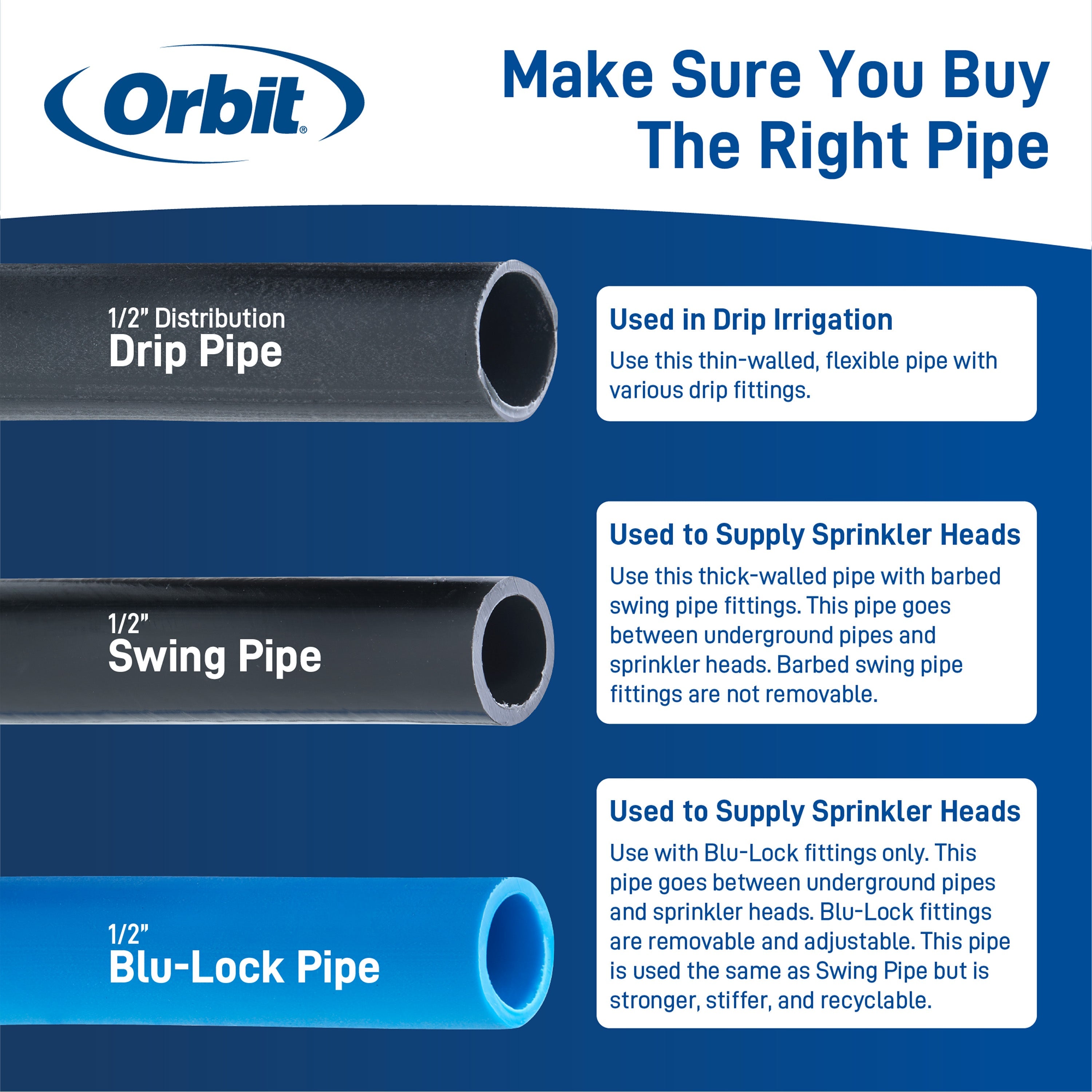 1/2 In. X 24 In. Riser-Flex Sprinkler Swing Pipe 37151
