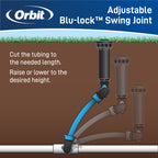 1/2" x 3/4" Blu-Lock Swing Joint 37268