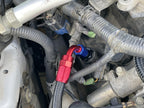 350Z-G35 REVUP Baffled Oil Catch Can System Kit - RED (PCV SIDE)