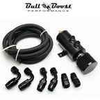 Universal Performance Oil Catch Can 2 Port -10AN Breather 750mL Baffle Tank
