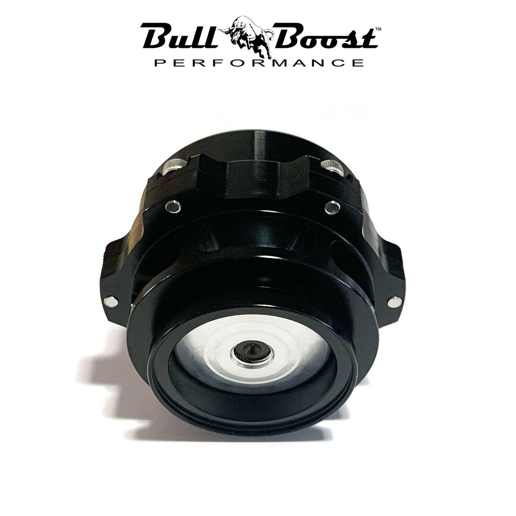 Q BV50 Black 50mm Blow Off Valve (BOV) - Up to 35PSI - 6PSI + 18PSI Springs