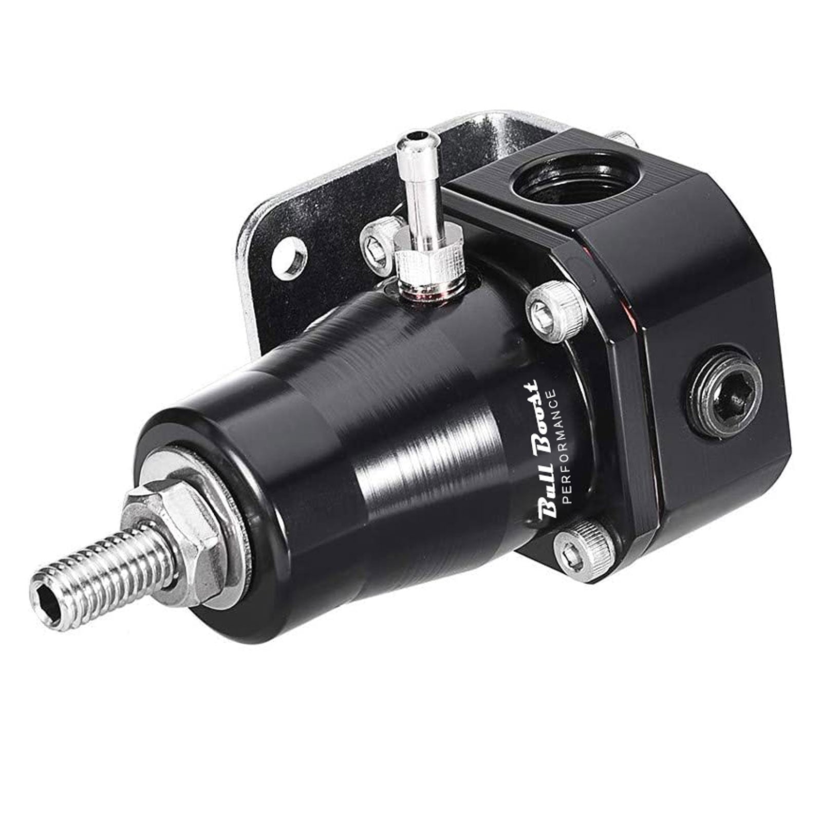 Performance 30 to 70 PSI Universal Fuel Pressure Regulator Gauge AN6