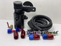 8AN Performance Oil Catch Can 2Port -8AN + Mounting Bracket Kit + Filter