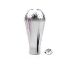 Billet Silver Tear Drop Weighted Shift Knob 195 Grams M10 x 1.5 Aluminum EG EK DC2 | AFFILIATE