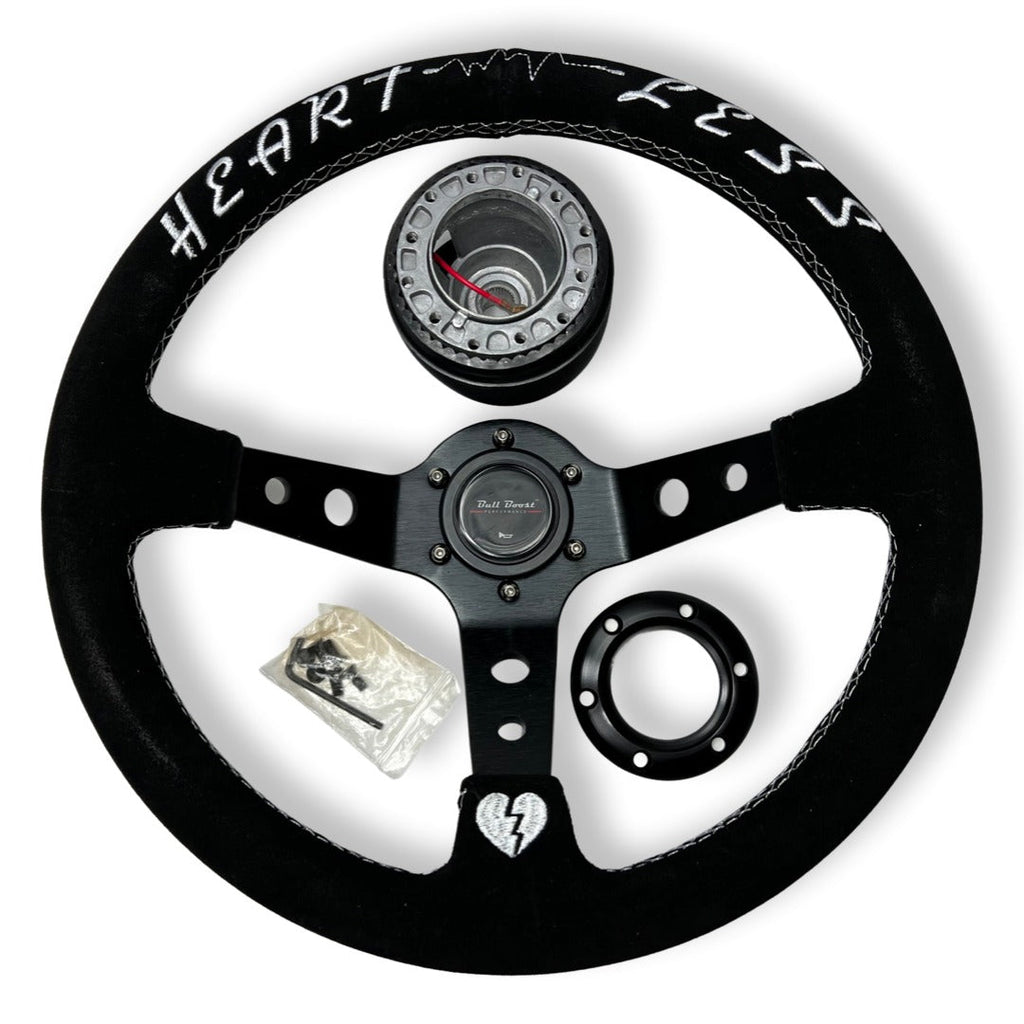 Steering Wheel + Hub Adapter Kit For Mitsubishi Eclipse Lancer Galant Mirage