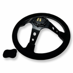 Steering Wheel + Hub Adapter Kit For Mitsubishi Eclipse Lancer Galant Mirage