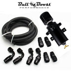 Universal Performance Oil Catch Can 3 Port -10AN Breather 750mL Baffle Tank
