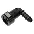 90 Degree LS LS1 SS Fuel Rail Quick Connect Fitting Line Adapter 3-8” ID to 3-8"