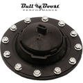 Performance Universal Fuel Cell Gas Tank Filler Cap Twist filler Plate Fittings