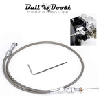 36" Stainless Steel Braided Throttle Cable Fit LS1 Chevy 4.8 5.3 5.7 6.0 Engine