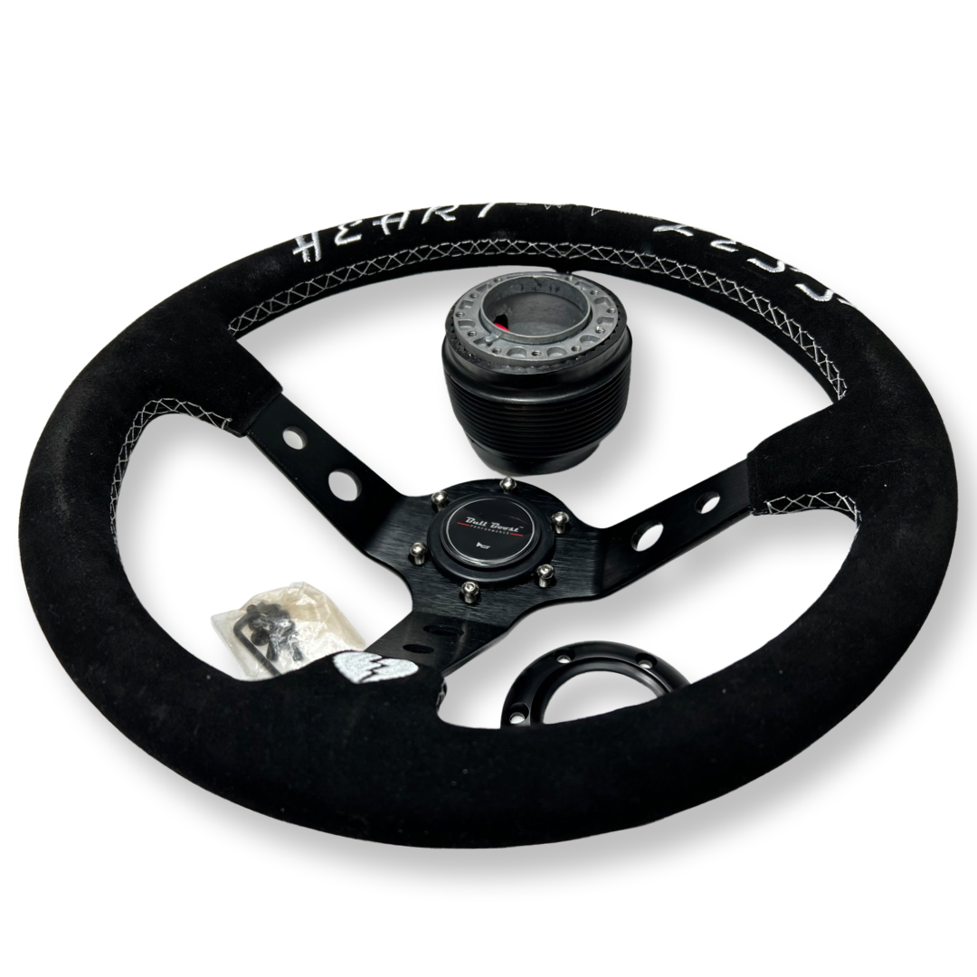 Steering Wheel + Hub Adapter Kit For Mitsubishi Eclipse Lancer Galant Mirage