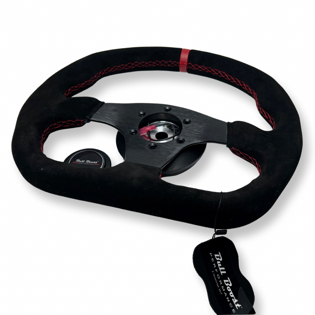 JDM Steering Wheel + Short Hub Adapter Kit For Honda Acura