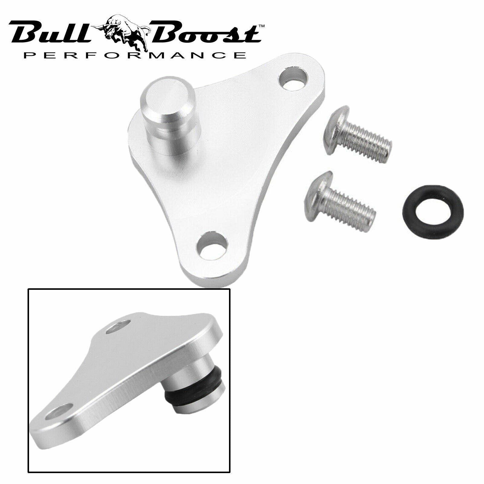Performance K-Series EVAP Purge Port Plug for Honda RSX Civic K20 K24 silver