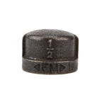 1/2 in. Prefinished Matte Black Cap