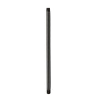 3/4 in. x 18 in. Prefinished Matte Black Pipe