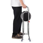 Yescom Medical Folding Walking Cane w/ Seat Lightweight Stool
