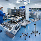 Yescom Mayo Stand Medical Equipment Stainless Steel Tray 5 Legs