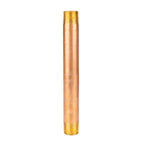 3/4 in. x 10 in. Red Brass Pipe