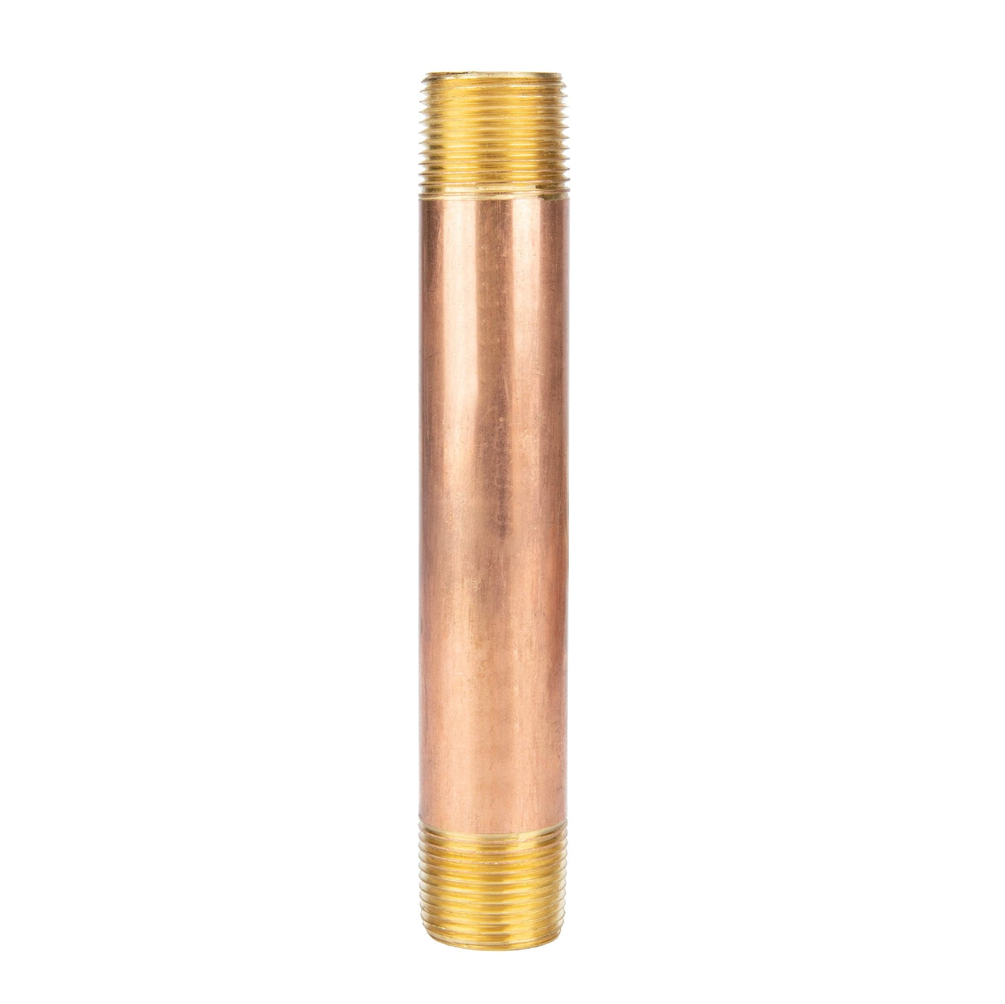 3/4 in. x 6 in. Red Brass Pipe