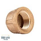 1/2 in. Red Brass Cap