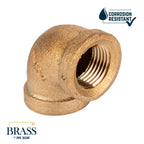 1/2 in. Red Brass 90 Degree Elbow